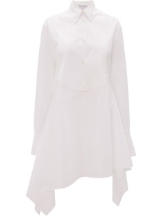 JW Anderson asymmetric bib shirt dress