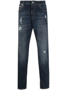 Brunello Cucinelli distressed jeans