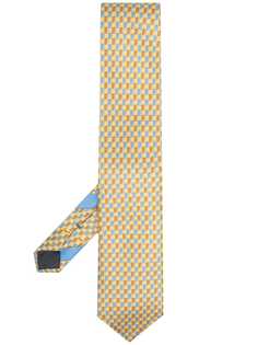 Ermenegildo Zegna book-print silk tie