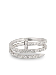 Cartier 18kt white gold diamond Juste Un Clou ring