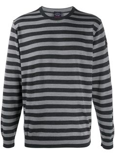 Paul & Shark striped long-sleeve sweatshirt