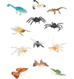 Игровой набор Играем Вместе рептилии и насекомые 5 см