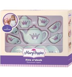 Игровой набор посуды Shantou Gepai Mary Poppins Корона