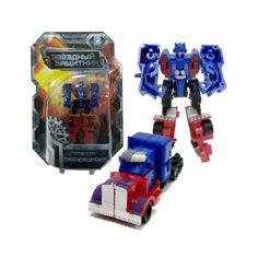 Робот-трансформер 1Toy Звёздный защитник, (собирается в грузовик) 9 см