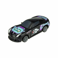 Инерционная разборная машинка 2в15 1Toy Crashfest черная Xspeed 10 см