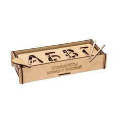 Трафареты для письма Woodland Алфавит русский