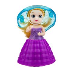 Кукла-трансформер 1Toy Мороженка-Сюрприз фиолетовое 24 х 18 х 10 см