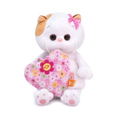 Мягкая игрушка Budi Basa Кошечка Ли-Ли Baby с сердечком 20 см