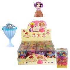 Кукла-трансформер 1Toy Мороженка-Сюрприз ,шоколадное 9 см