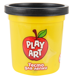 Пластилин Play Art 85 г цвет: черный