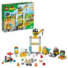 Конструктор LEGO DUPLO 10933 Башенный кран на стройке