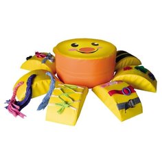 Мягкий игровой комплекс ROMANA Солнышко желтый/оранжевый