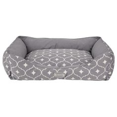 Лежак для собак и кошек Scruffs Casablanca Box Bed M 60х50 см grey