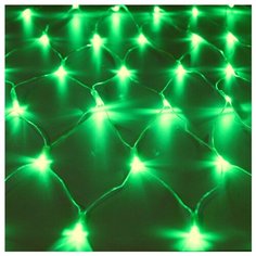Гирлянда Sh Lights Сетка для улицы 200 х 150 см, NTLD300, 300 ламп, зеленые диоды/прозрачный провод