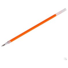 Стержень для гелевой ручки CROWN Hi-Jell HJR-200H, 0.7 мм, 138 мм (12 шт.) оранжевый