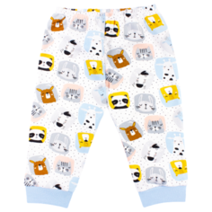 Брюки Веселый Малыш 33140/one размер 86, молочный