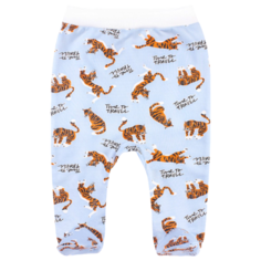 Ползунки Веселый Малыш размер 68, голубой