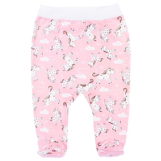 Ползунки Веселый Малыш размер 68, розовый