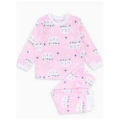 Пижама Веселый Малыш размер 92, розовый