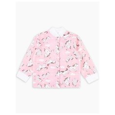 Распашонка Веселый Малыш размер 74, розовый