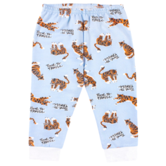 Брюки Веселый Малыш 33140/one размер 74, голубой