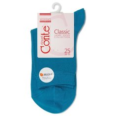 Носки Conte Elegant Сlassic 13С-64СП, размер 23, темно-бирюзовый