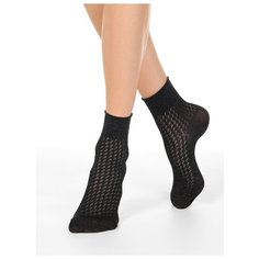 Носки Conte Elegant Ajour 19С-186СП 180, размер 25, черный