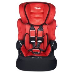 Автокресло группа 1/2/3 (9-36 кг) Nania Beline SP LX, red