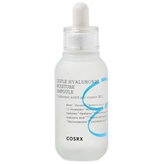 COSRX Triple Hyaluronic Moisture Ampoule Сыворотка для глубокого увлажнения кожи лица с гиалуроновой кислотой, 40 мл