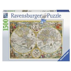 Пазл Ravensburger Историческая карта (16381), 1500 дет.