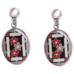 Clara Bijoux Серьги Незабудки A75774-4 BW