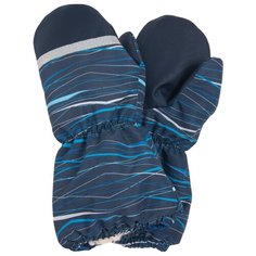 Варежки KERRY размер 8, синий полоска