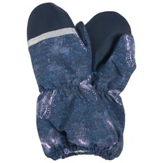 Рукавицы Snow K20175 KERRY, 01200 розовые бабочки на синем, размер 1