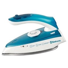 Утюг Sakura SA-3042SBL (2020) голубой/белый