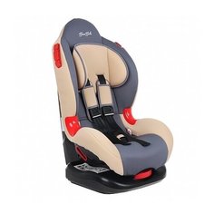 Автокресло группа 1/2 (9-25 кг) BamBola Navigator, серый/бежевый