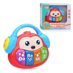 S+S Toys пианино Обезьянка Бамбини красный