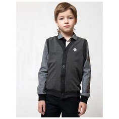 Жилет Nota Bene размер 134, темно-серый