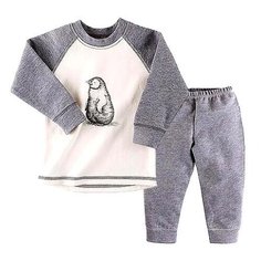 Пижама Наша мама размер 110, антрацит