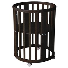 Кроватка Polini Simple 911 (трансформер) (качалка) венге