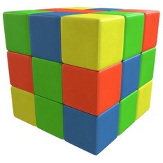 Мягкий игровой комплекс ROMANA Кубик-рубик ДМФ-МК-27.90.13 желтый/красный/синий/зеленый
