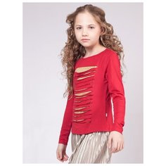 Лонгслив Nota Bene размер 152, красный