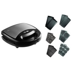 Прибор со сменными панелями REDMOND Мультипекарь RMB-M607 черный/серебристый