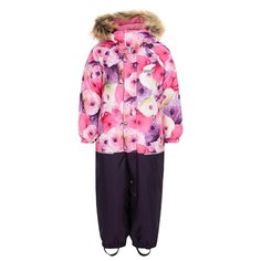 Комбинезон KERRY FUN K18409 размер 80, 1799 фиолетовый/розовый/молочный