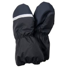 Варежки KERRY размер 3, черный/серый