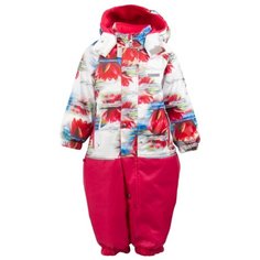 Комбинезон KERRY размер 92, 1860 малиновый/белый