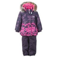 Комплект с полукомбинезоном KERRY Miina K20413(02400/06010) размер 98, фиолетовый/розовый