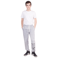 Спортивные брюки Nota Bene размер 122, светло-серый