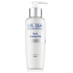 Молочко Dr. Sea Facial cleansing milk ginkgo biloba extract очищающее с экстрактом гинкго билоба для лица, кожи вокруг глаз и шеи, 210 мл