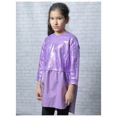 Туника Nota Bene размер 152, сиреневый