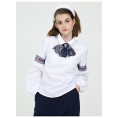 Блузка Nota Bene размер 146, белый